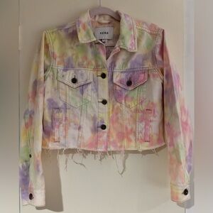 Pistola Tie Dyed Denim Jean Jacket